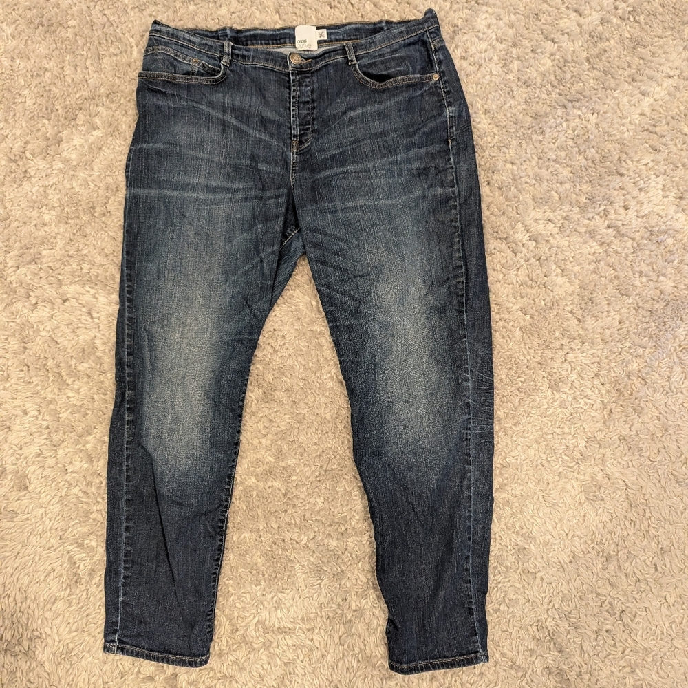 ASOS Curve Woman’s Jeans Plus Size 16 button fly